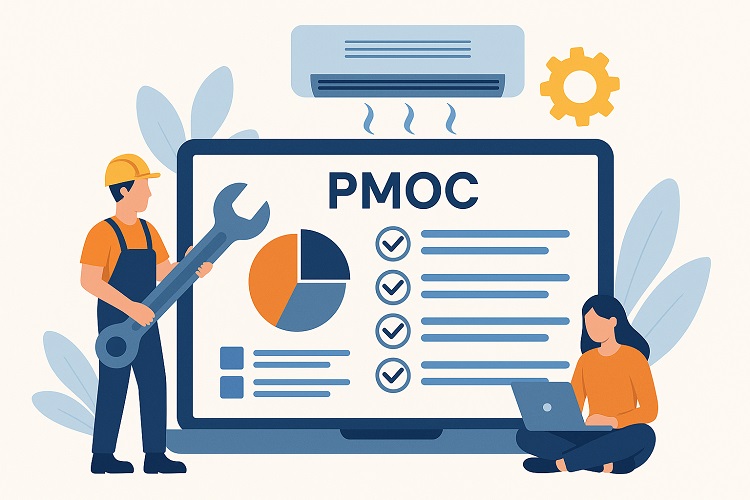Serviço de PMOC de ar condicionado
